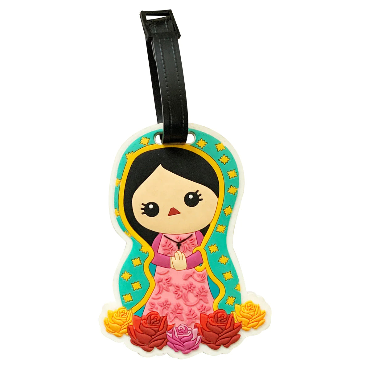 Virgin of Guadalupe luggage tag